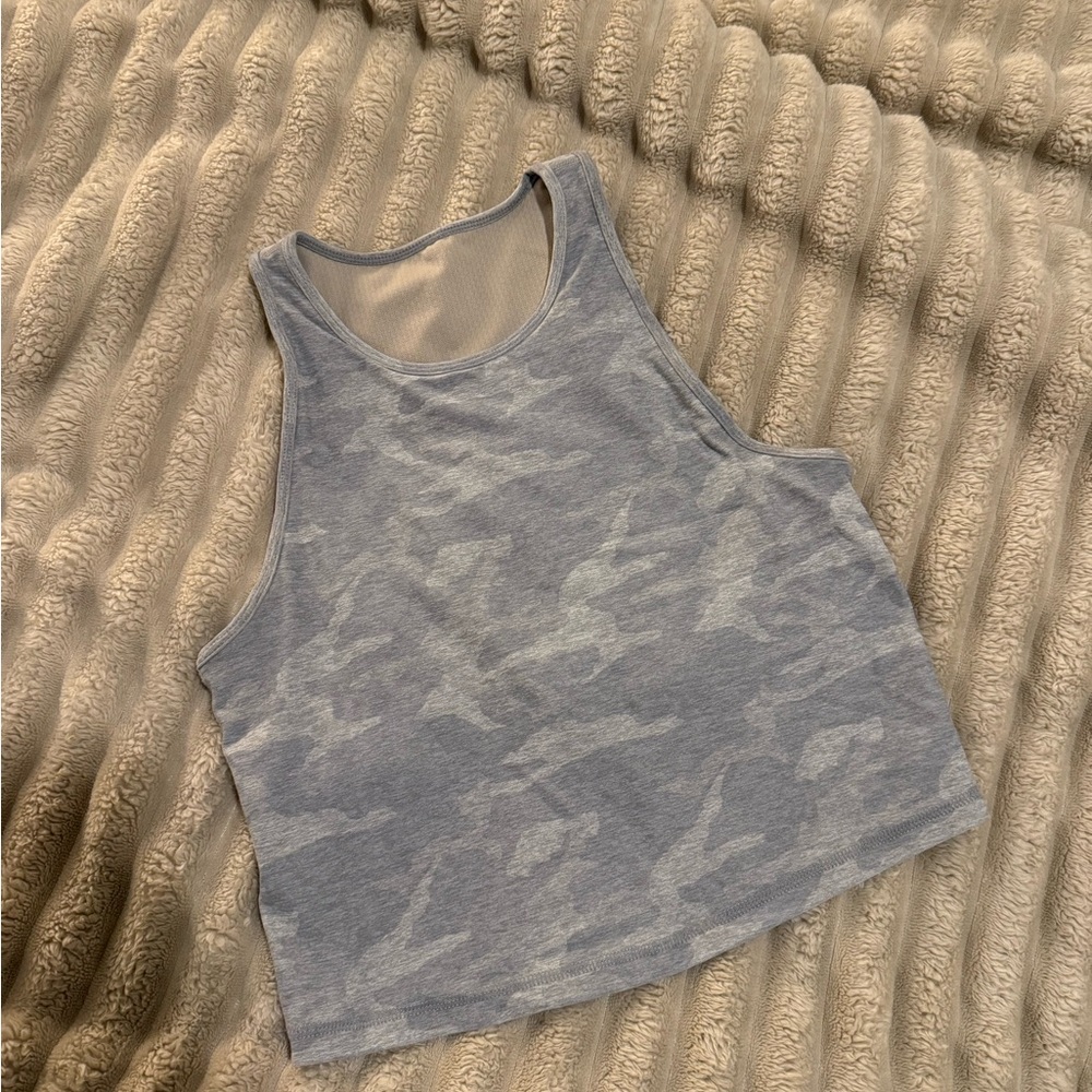 Vuori Gray Camo Women's Tank Top